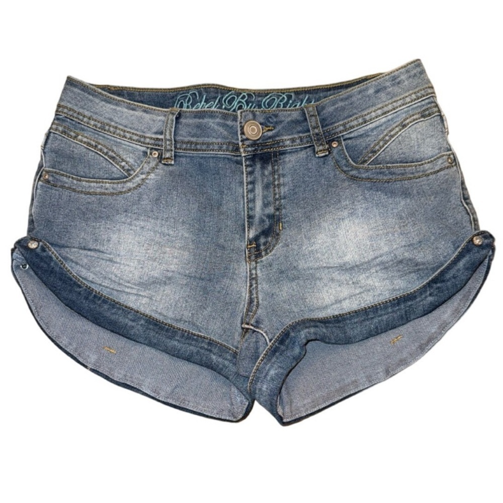 Rebel By Right Denim Jean Shorts 6